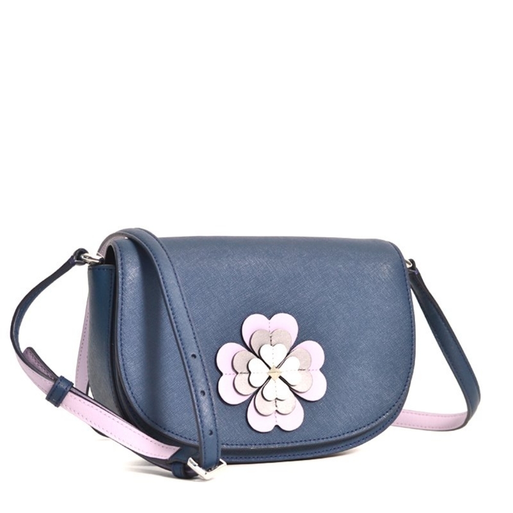 NWT Kate Spade Flower Applique Crossbody Bag - Picture 5 of 10